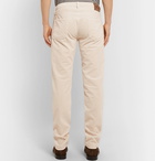 Massimo Alba - Cotton-Velvet Trousers - Men - Off-white