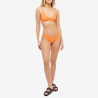 Araks Women's Elias Double Strap Bikini Top in Orange