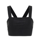 Lanston Sport Viper snake-print sports bra