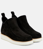 Gabriela Hearst - Harry shearling-lined suede ankle boots