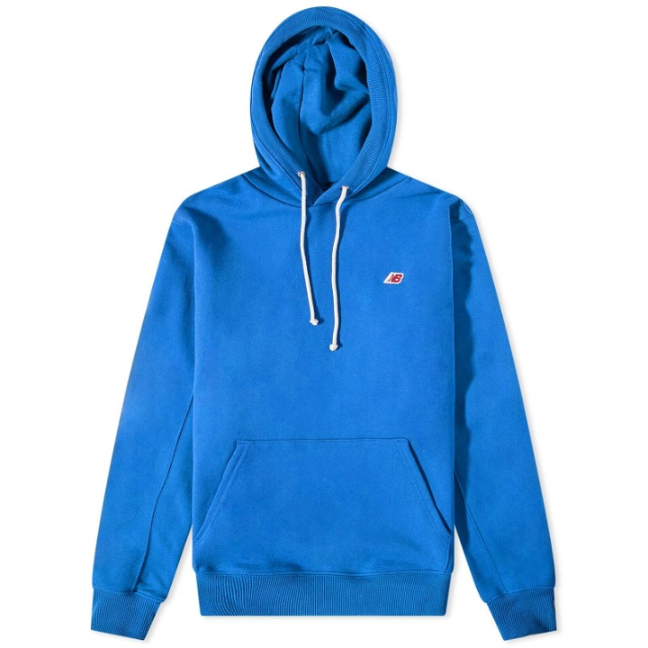Photo: New Balance Men's Made in USA Core Hoody in Team Royal
