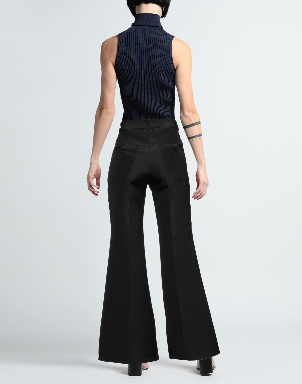 Sacai Womens Pants in Black