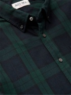 Alex Mill - Mill Button-Down Collar Checked Cotton Shirt - Green
