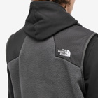 The North Face Men's Fleeski Y2K Vest in Asphalt Grey/Tnf Black