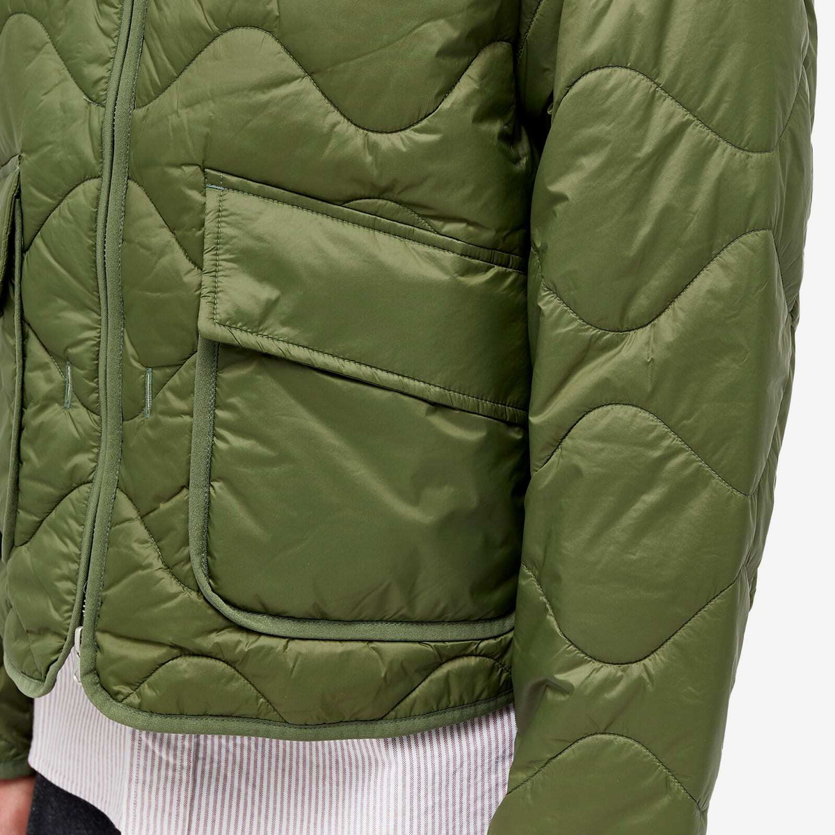 Uniform Bridge Men's Quilting Liner Jacket in Olive Uniform Bridge