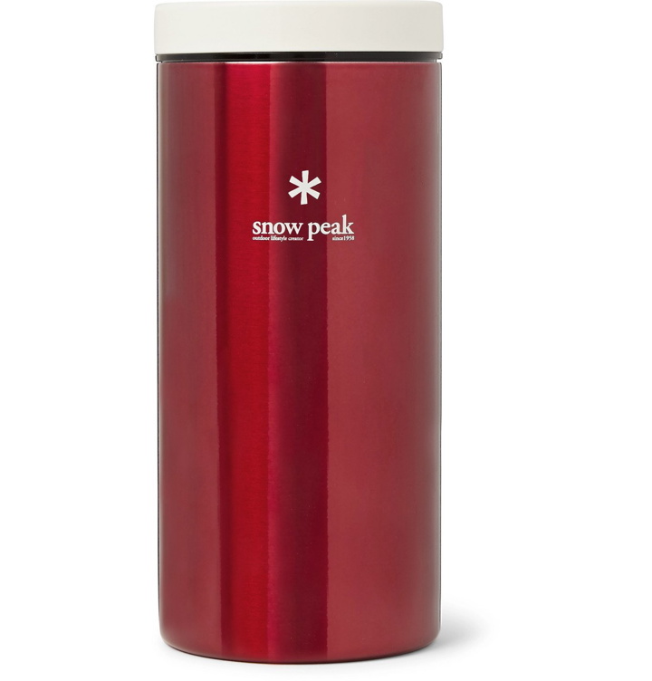 Photo: Snow Peak - Kanpai Stainless Steel Bottle, 350ml - Red
