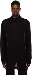 Julius Black Tight Turtleneck