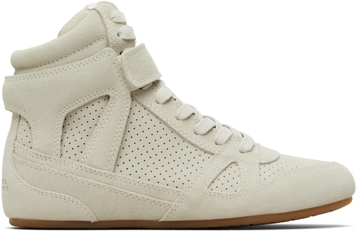 Photo: Isabel Marant Taupe Senny High Sneakers
