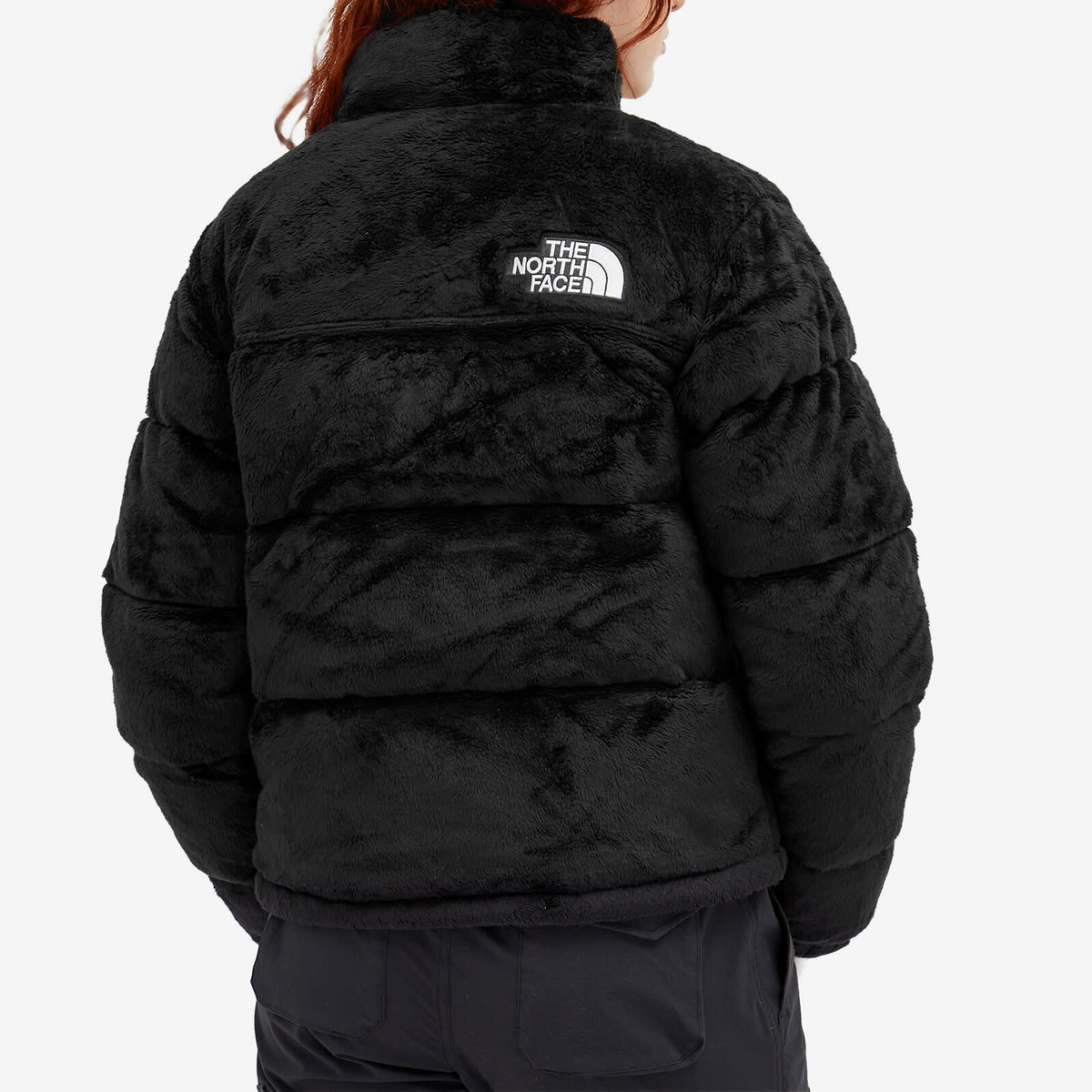 The North Face Women's Nuptse Versa Velour Jacket in Black The