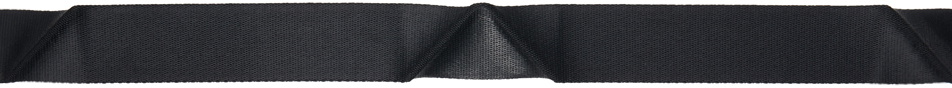 132 5. ISSEY MIYAKE Black Standard Reversible Belt
