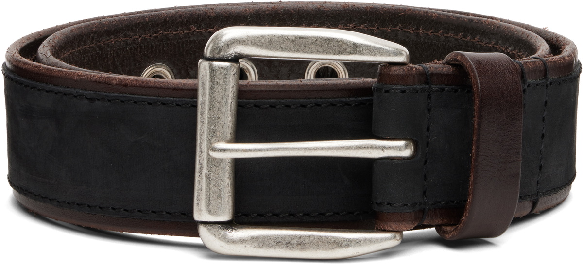 Our Legacy Black 4 cm Broken Stud Belt Our Legacy