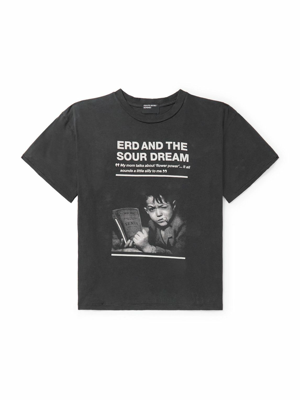 Enfants Riches Déprimés Black 'Remember When' LS T-shirt Enfants