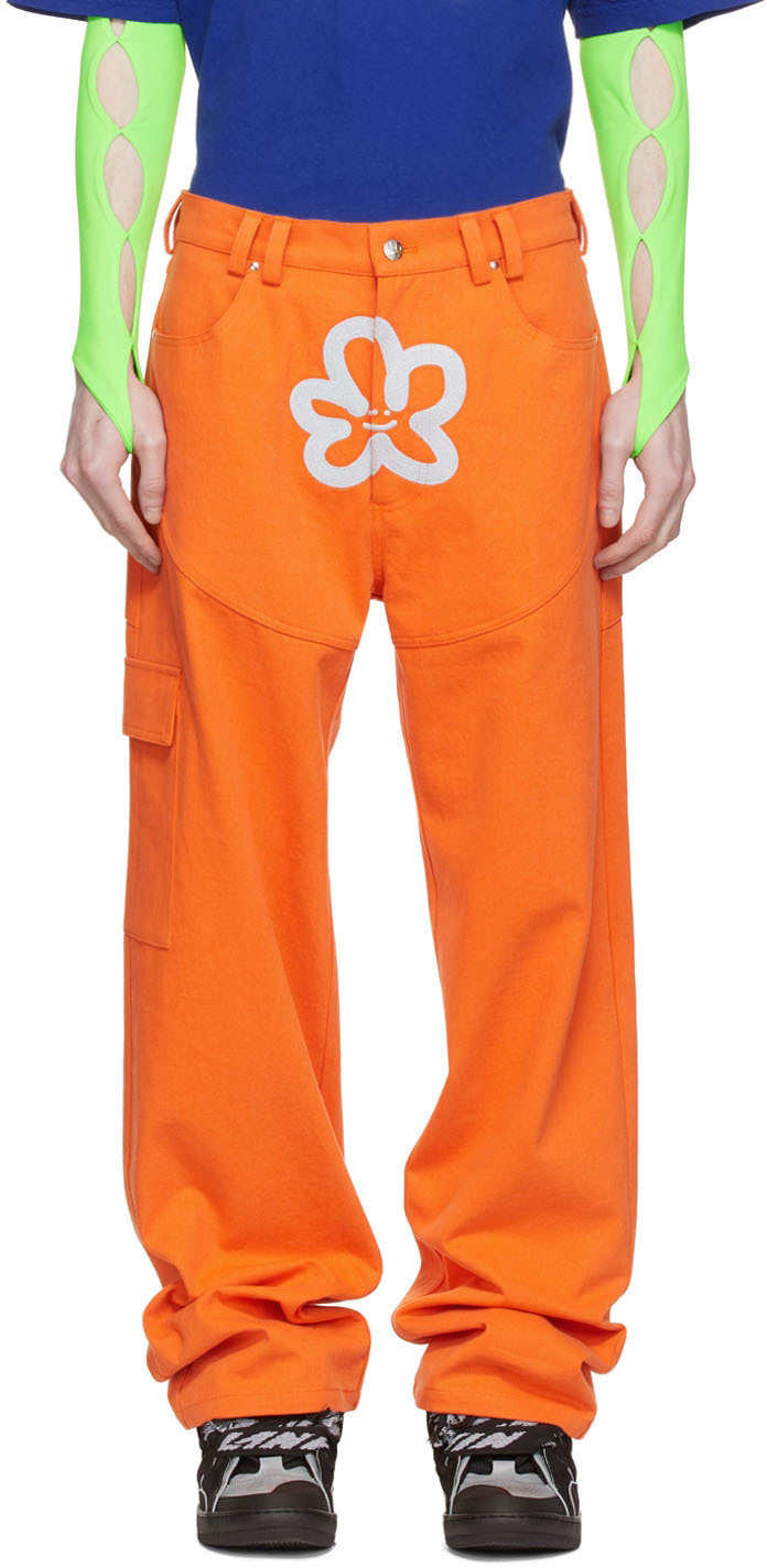 Photo: Marshall Columbia SSENSE Exclusive Orange Cargo Pants