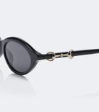 Gucci Horsebit round sunglasses