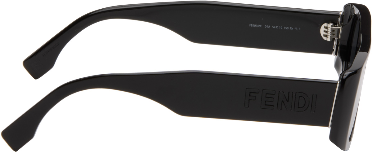 Fendi Black Signature Sunglasses