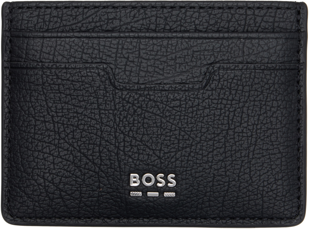 BOSS Black Logo-Lettering Card Holder
