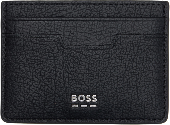 Photo: BOSS Black Logo-Lettering Card Holder