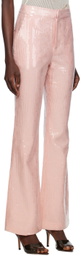 KIM SHUI Pink Paillette Pants
