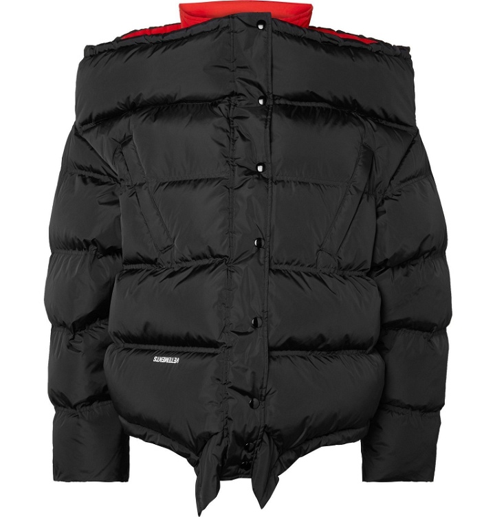 Photo: Vetements - Quilted Shell Jacket - Black