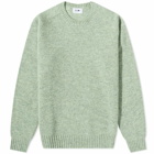 NN07 Men's Nathan Crew Knit in Dusty Green