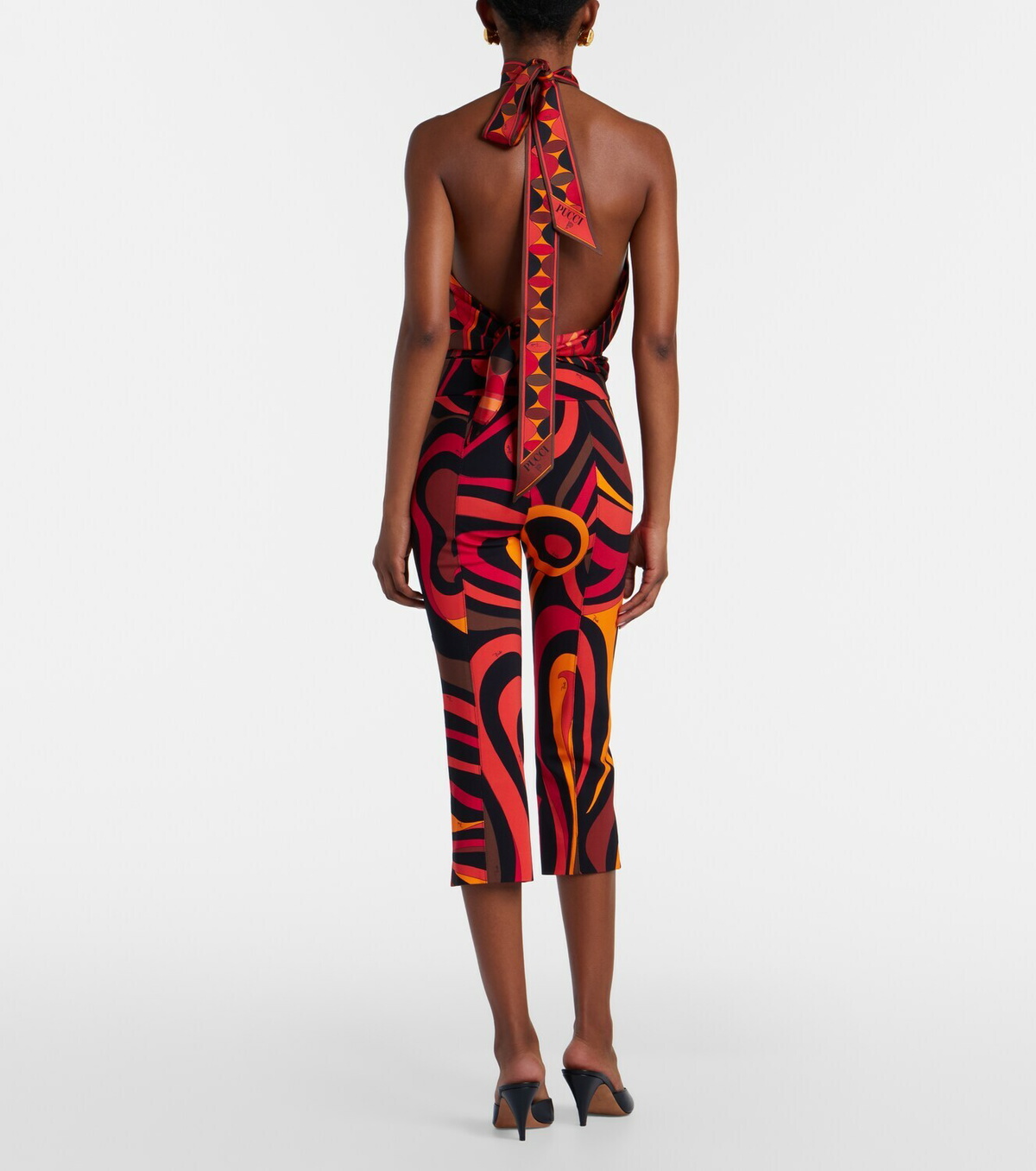 Pucci Marmo jersey capri pants