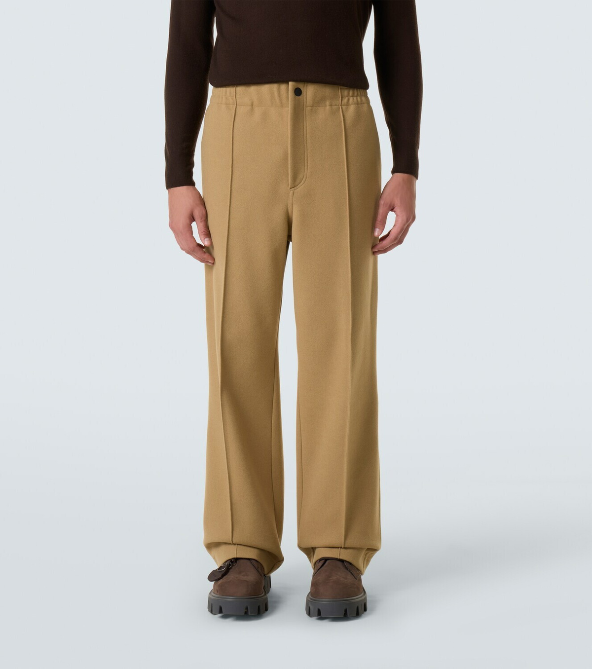 Moncler Grenoble Pleated straight pants