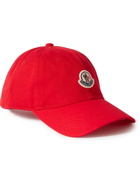 Moncler - Logo-Appliquéd Cotton-Twill Baseball Cap