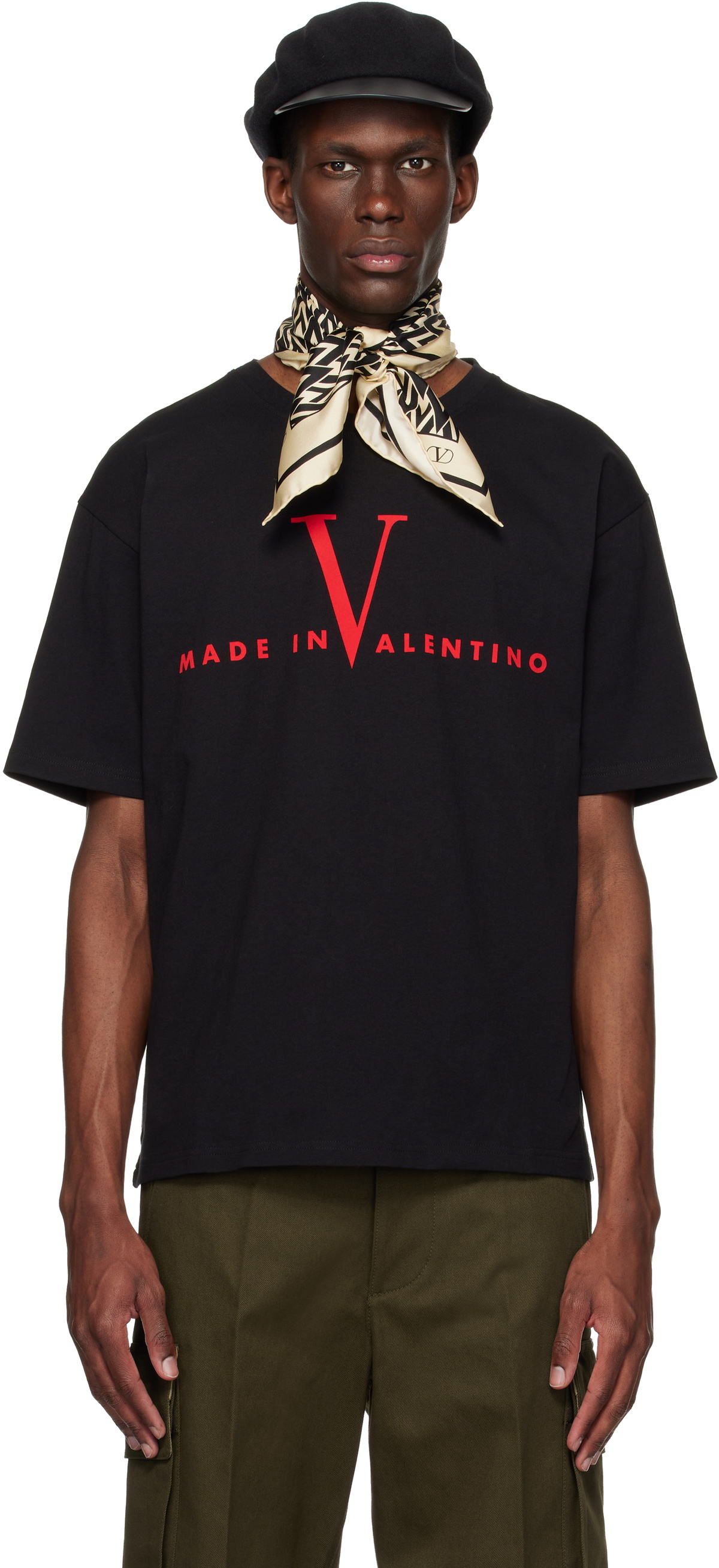 Valentino Multicolor Dragon Garden T-Shirt Valentino