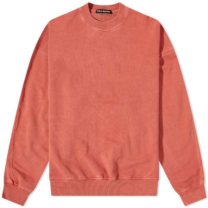 Photo: Cole Buxton Men's Warm Up Crew Sweat in Coral
