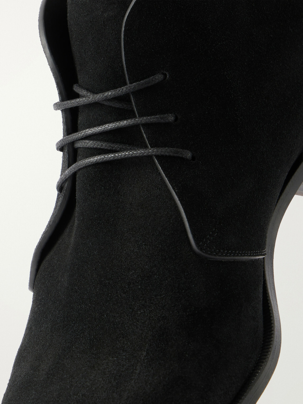 Manolo Blahnik - Berwick Suede Chukka Boots - Black