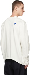 ADER error Off-White Logo Long Sleeve T-Shirt