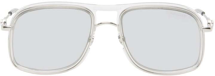Photo: Moncler Silver Kontour Sunglasses