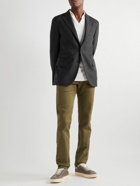 Incotex - Montedoro Slim-Fit Unstructured Wool and Cashmere-Blend Blazer - Gray