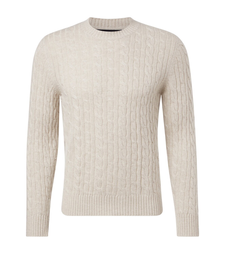 Photo: Arch4 Cable-knit cashmere sweater