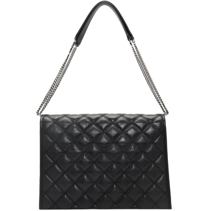 Saint Laurent Black Large Becky Bag Saint Laurent