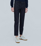 Maison Margiela - Tailored drawstring wool formal pants