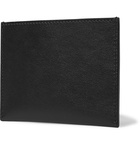 Givenchy - Logo-Appliquéd Rubber-Trimmed Leather Cardholder - Black