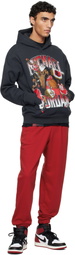 Nike Jordan Black Jordan Flight Fleece Hoodie