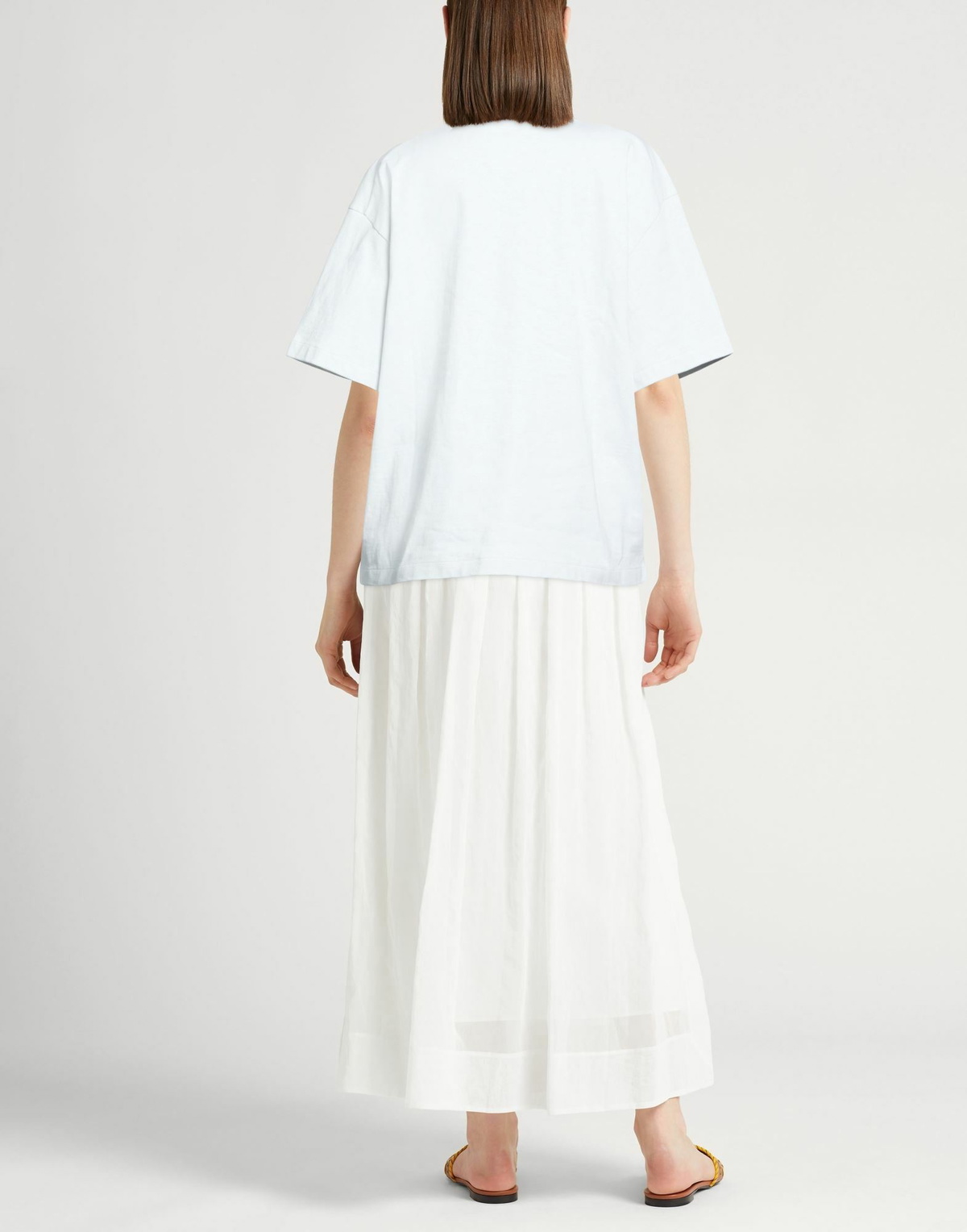 Jil Sander Womens T-shirt Light in Grey