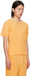 HOMME PLISSÉ ISSEY MIYAKE Orange Monthly Color June T-shirt