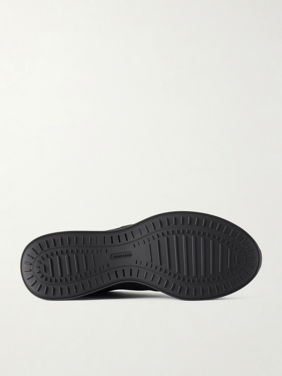 John Lobb - Elastic Stream Nubuck Sneakers - Black