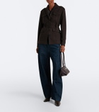 DeMellier New York leather shoulder bag