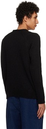 Pop Trading Company Black 'Pop' Initials Sweater