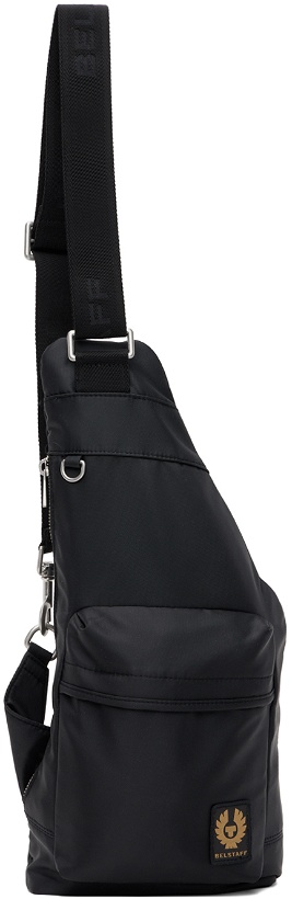 Photo: Belstaff Black Utility Holdster Crossbody Bag