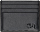 Valentino Garavani Black VLogo Signature Cardholder