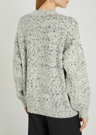 Anine Bing Sydney Logo-appliquéd Knit Jumper Multicoloured