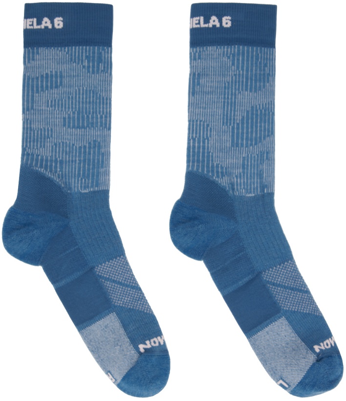 Photo: MM6 Maison Margiela Blue Salomon Edition Ultra Socks