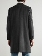 Caruso - Brushed Wool-Blend Overcoat - Gray
