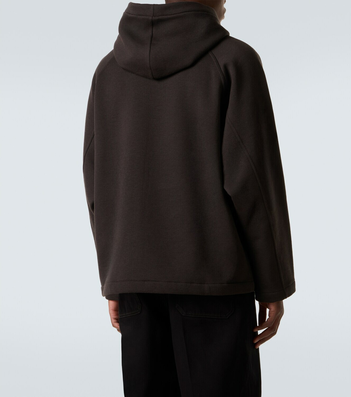 Lemaire Wool and cotton hoodie
