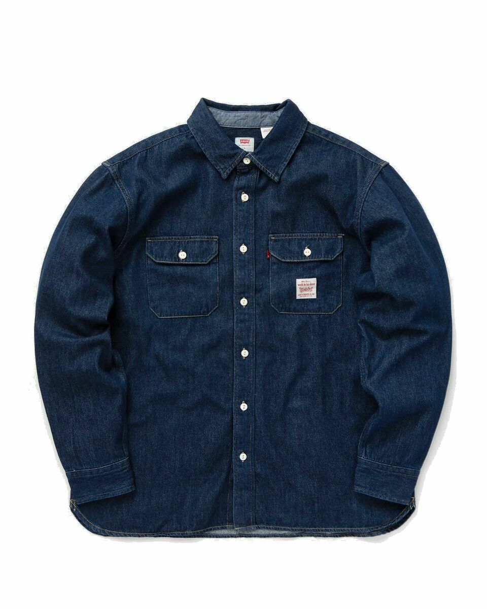 Photo: Levis Classic Worker Workwear Blue - Mens - Overshirts